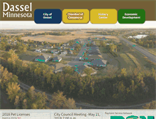 Tablet Screenshot of dassel.com